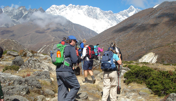 Treking in nepal
